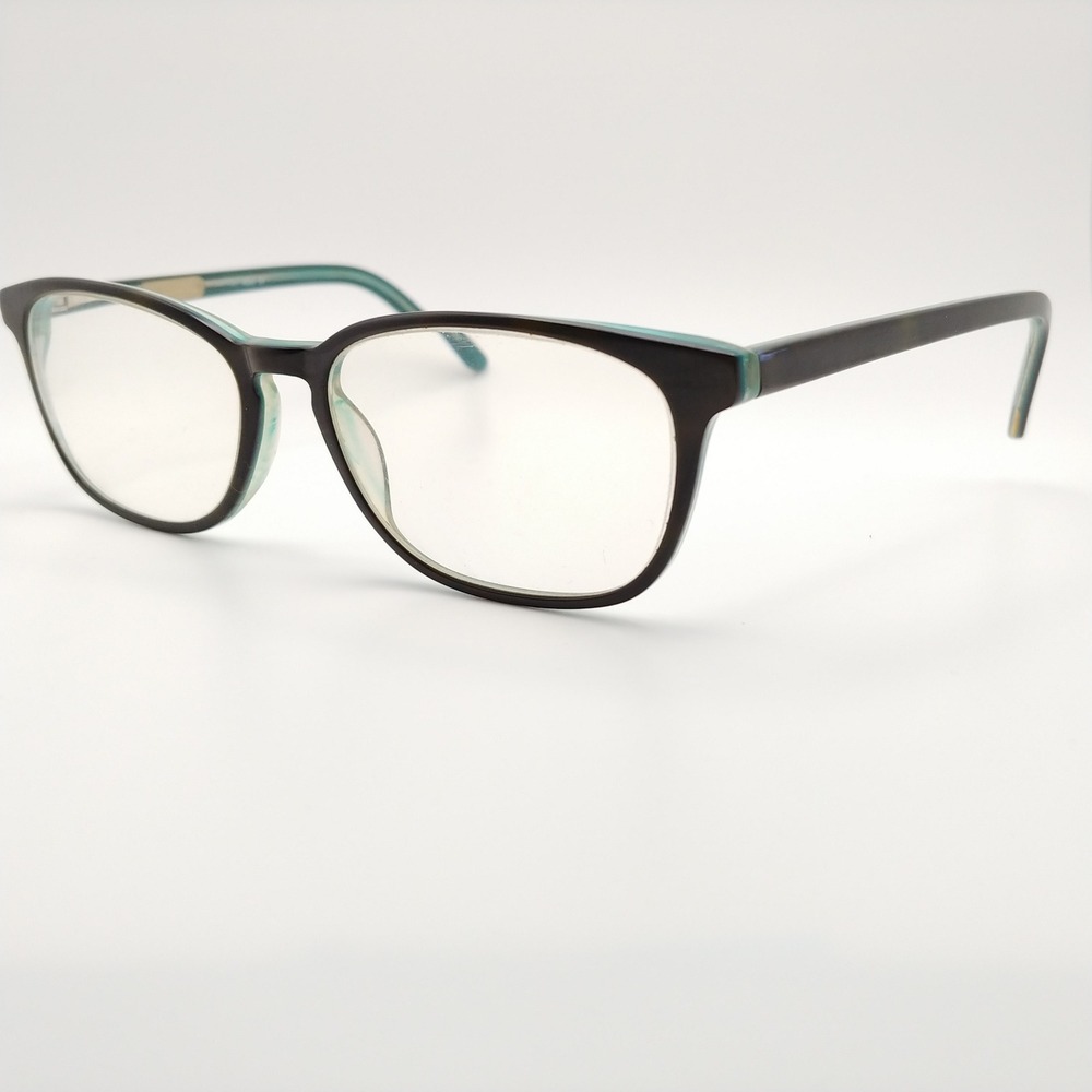 Hemingway Eyeglass Frames Unisex 53-17-140 Black Teal 4688 Rectangular Glasses